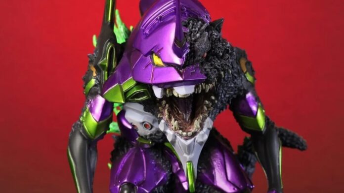 ฟิกเกอร์ DEFOREAL EVANGELION Unit-01 “G” Awakening Form Metallic Color Ver ร่างผสมระหว่าง Evangelion Unit-01 และ Godzilla