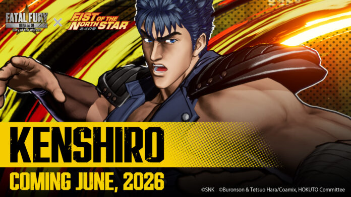Kenshiro จาก Fist of the North Star เตรียมบุก FATAL FURY: City of the Wolves