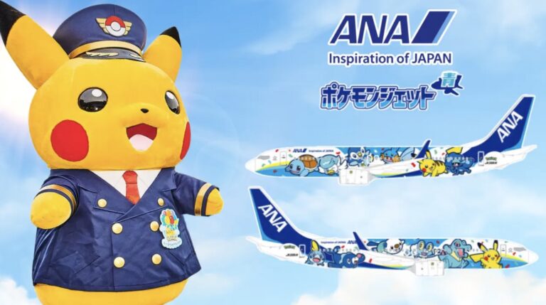 ANA เผยโฉม Pokémon Jet Blue พร้อมบินปลายปีนี้ ฉลอง 30 ปี Pokémon