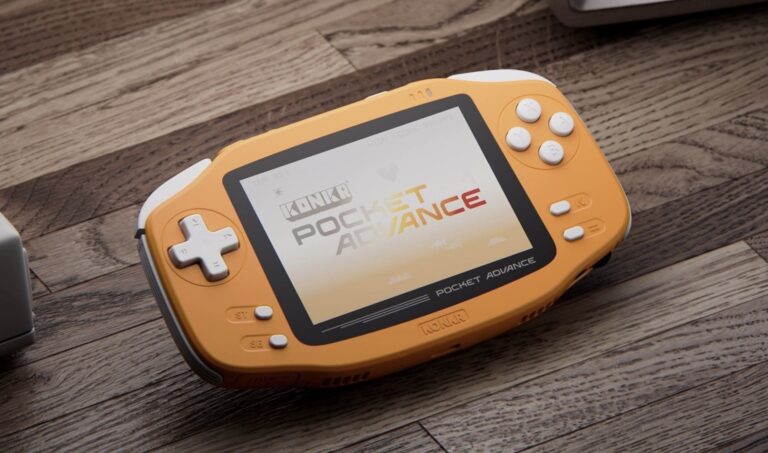 Ayaneo เผยโฉม Konkr Pocket Advance เครื่องเกมพกพาดีไซน์ย้อนยุค ได้แรงบันดาลใจจาก GBA