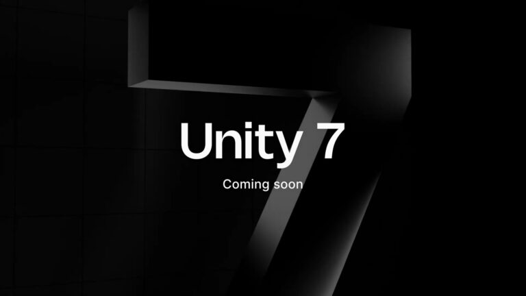 Unity เปิดตัว Unity 7 เตรียมปล่อยไตรมาสแรกปี 2027 ชูจุดเด่นอัปเกรดจาก Unity 6 ได้แทบไร้รอยต่อ