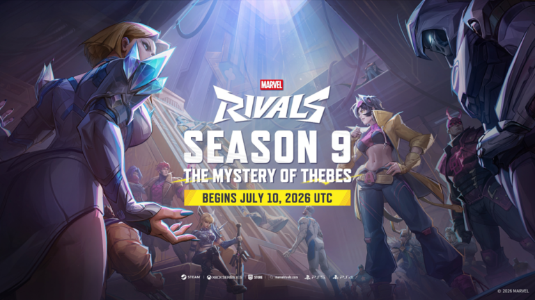 Marvel Rivals Season 9: The Mystery of Thebes เปิดฉาก 10 กรกฎาคม เพิ่ม Jubilee, รีเวิร์ก Black Widow และโหมดใหม่ Age of Ultron