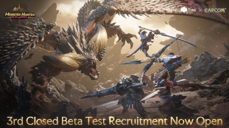 Monster Hunter Outlanders เปิดลงทะเบียน Closed Beta รอบที่ 3 แล้ว เริ่มทดสอบ 7 สิงหาคมนี้