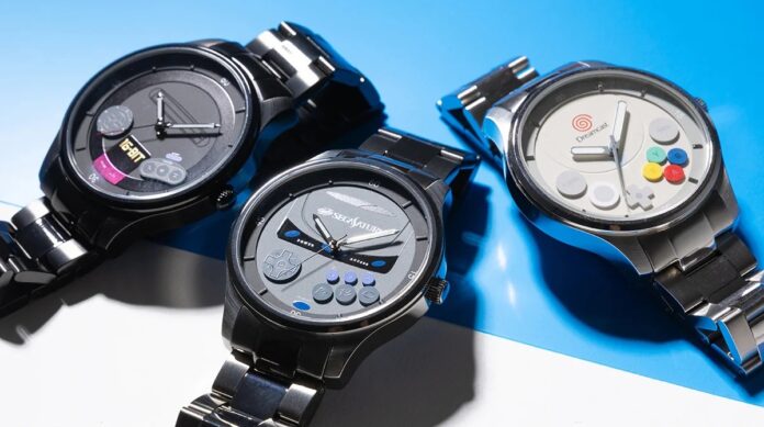 นาฬิกาข้อมือ SuperGroupies ดีไซน์จากเครื่องเกม Sega Mega Drive, Saturn และ Dreamcast จำนวน 3 รุ่น