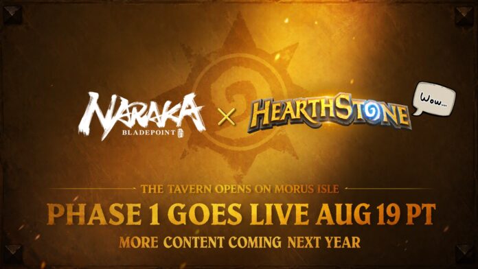 ภาพโปรโมตคอลแลบ NARAKA: BLADEPOINT x Hearthstone พร้อมกำหนดเปิด Phase 1