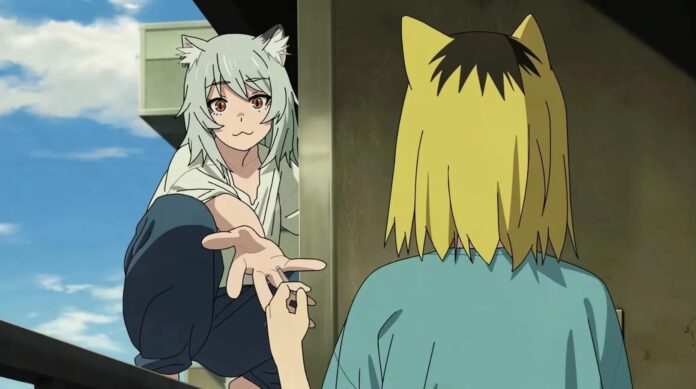 ฉากจากอนิเมะ Chainsmoker Cat ผลงานโดย Bibury Animation Studios