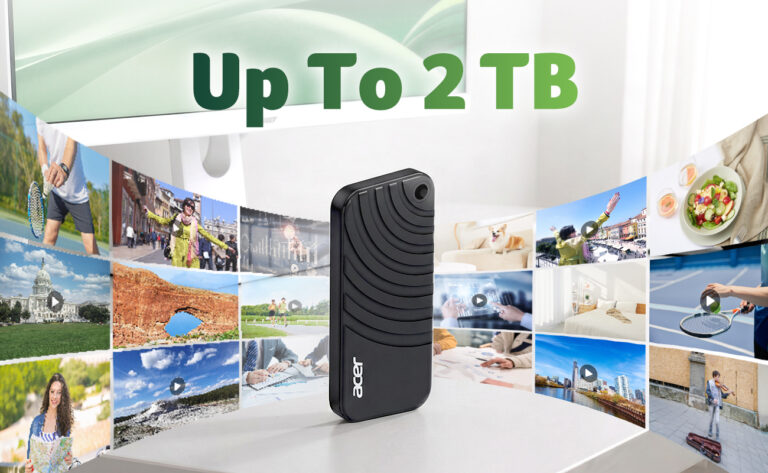 Acer PA100 เปิดตัว SSD พกพา อ่านสูงสุด 560 MB/s บาง 9 มม. ความจุสูงสุด 2 TB