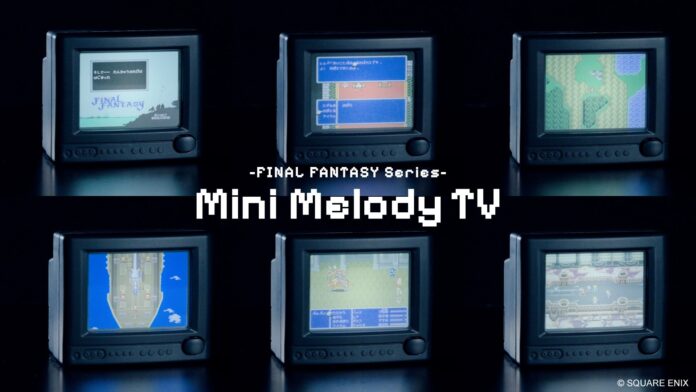 ของสะสม FINAL FANTASY Mini Melody TV ทรงทีวี CRT ทั้ง 6 แบบ