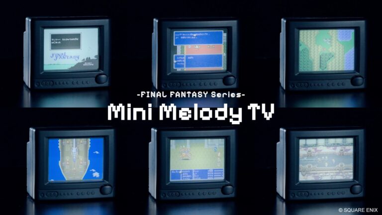 Square Enix เปิดตัว FINAL FANTASY Mini Melody TV ทีวีจิ๋วมีไฟ LED และเพลงจาก FF I–VI