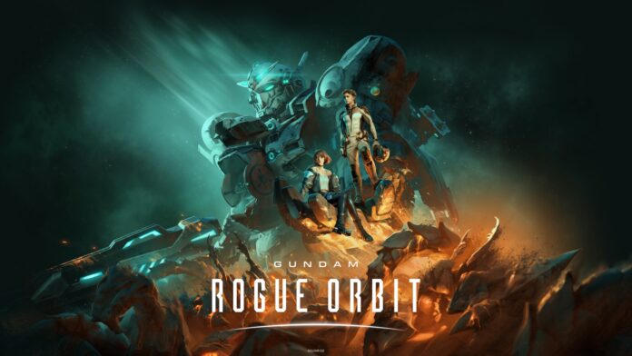 Gundam Helix พร้อม RE-X และ Vii ในภาพหลักของ GUNDAM ROGUE ORBIT