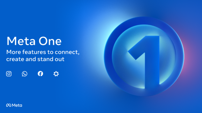 Meta One บริการสมาชิกพร้อมฟีเจอร์บน Instagram Facebook WhatsApp และ Meta AI