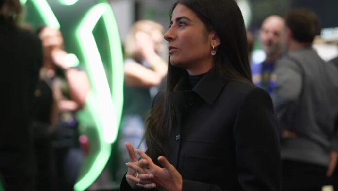 Asha Sharma ซีอีโอ Xbox ขณะกำลังให้สัมภาษณ์