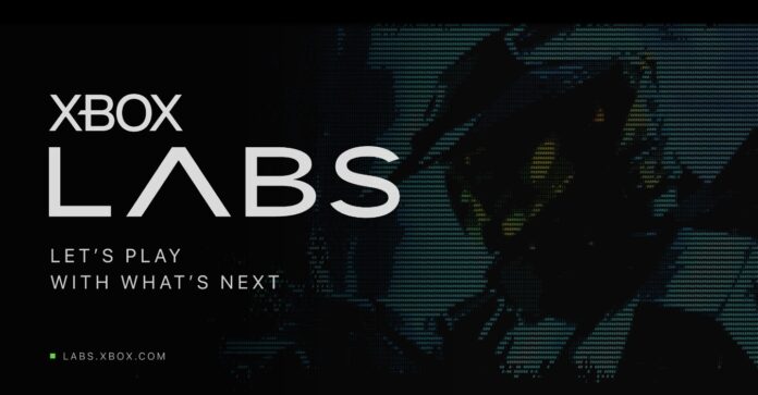 โลโก้ Xbox Labs พร้อมสโลแกน 