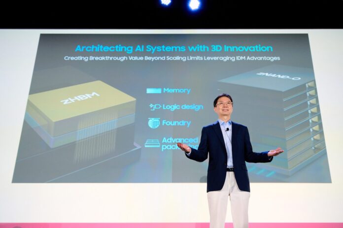 ผู้บริหารซัมซุงนำเสนอสถาปัตยกรรม zNAND-O สำหรับระบบ AI