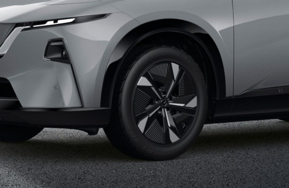 ล้ออัลลอย 19 นิ้วของรุ่น Premium ของ Mazda CX-6e