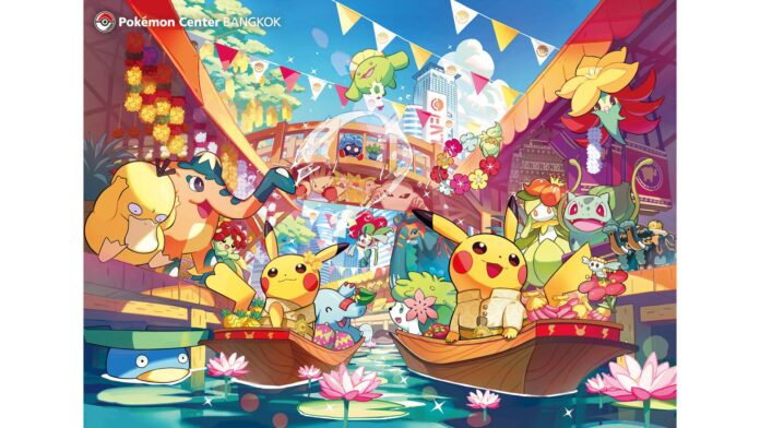 อาร์ตฉลองเปิด Pokémon Center BANGKOK