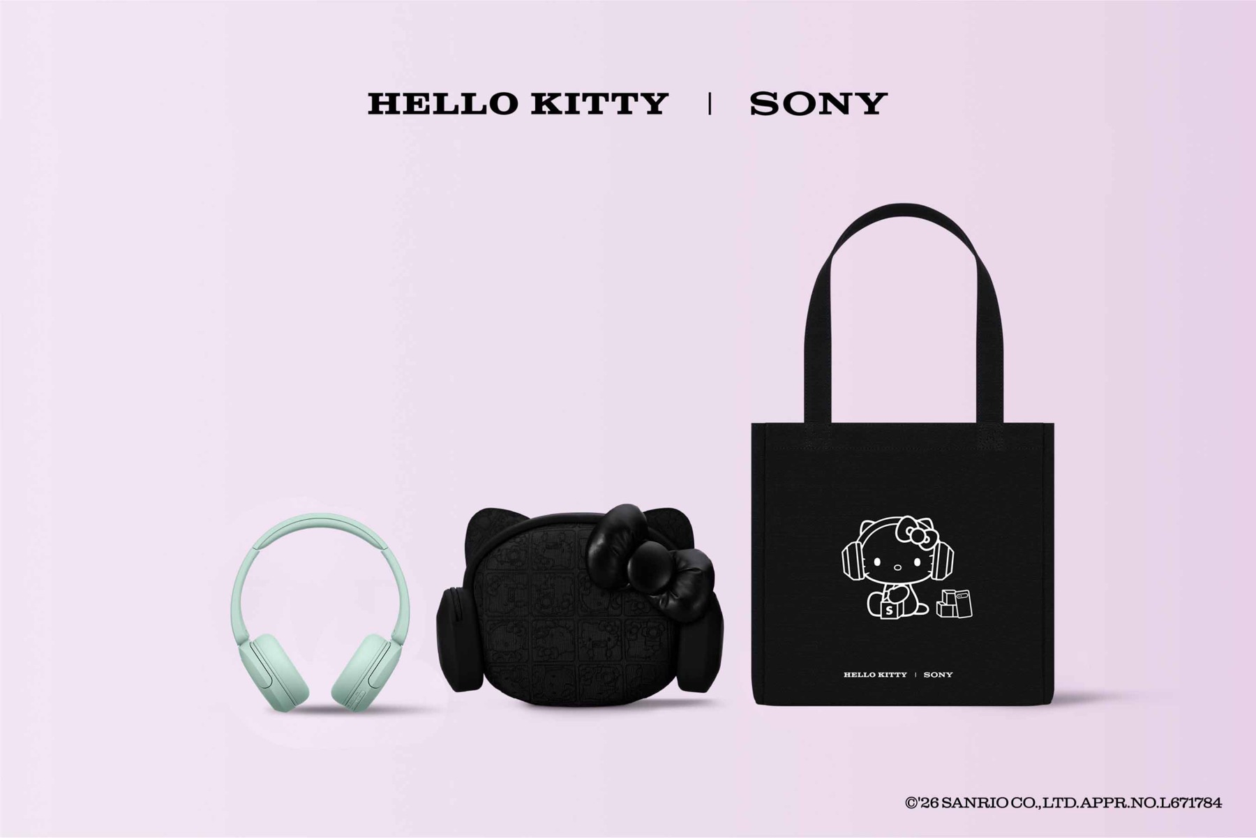 ชุด WH-CH530 พร้อมกระเป๋า Hello Kitty